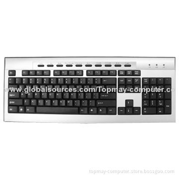 Multimedia Keyboard, 107 or 108 + 12 Hot Keys Available, Waterproof